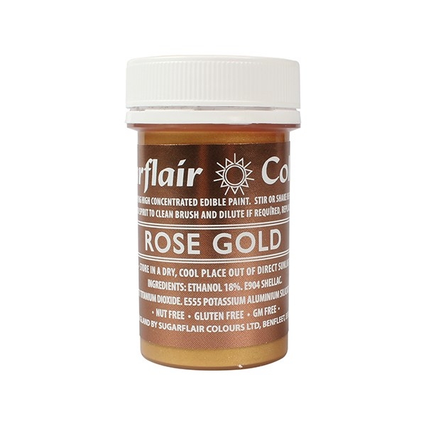 Essbare Malfarbe - Rose Gold